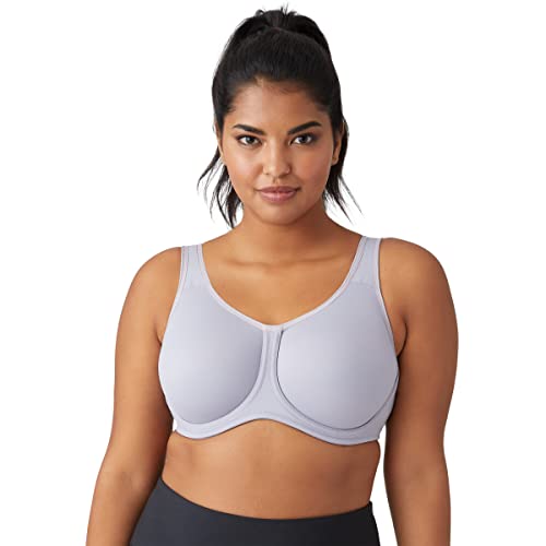 Wacoal Reggiseno Sportivo da Donna, Viola Grigio con... - Sports & Fitness en promo à 64.51€