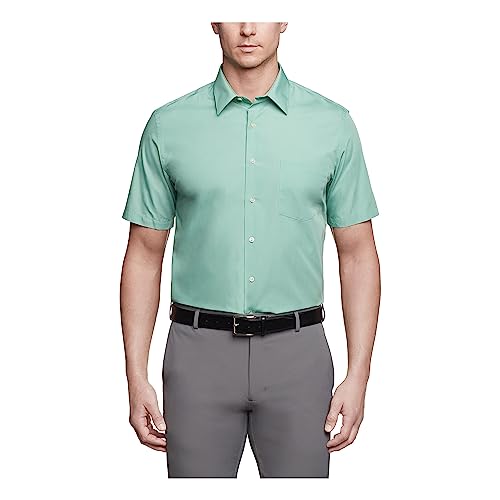 Van Heusen - Camicia da Uomo Foglia M (Collo 38 cm) - Amazon Italie à 9.22€