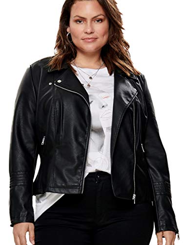 ONLY CARMAKOMA Caremmy Faux Leather Biker Noos Chaqueta... - Sports & Fitness en promo à 29.60€