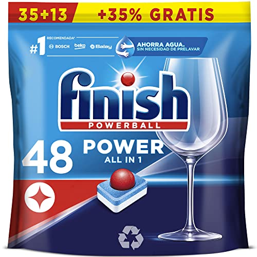 Finish Powerball Power All in 1 Pastillas para el... - Épicerie Amazon Espagne à 6.50€