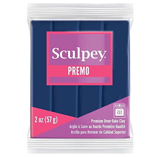 Sculpey Polyform Argile Sculptante Premo, Bleu Marine, 57 gr en promo à 2,60€ (-50%) sur Amazon FR
