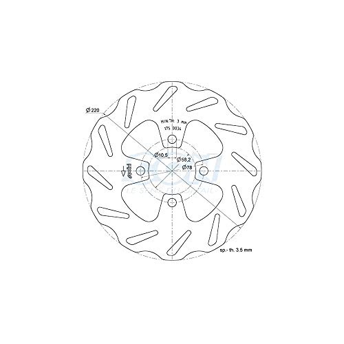 DISCO FRENO HONDA VISION 50/110-PCX - Bricolage & Outils Amazon Italie à 13.21€