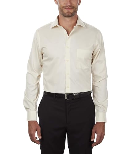 Van Heusen Camicia da Uomo Regular Fit Flex Collar Stretch... - Animalerie en promo à 40.86€