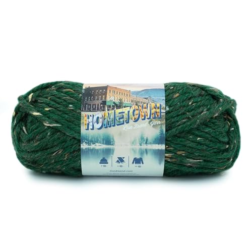 Lion Brand Yarn Hometown Garn, 1er-Pack, Riverdale Tweed - Amazon Germany à 9.68€