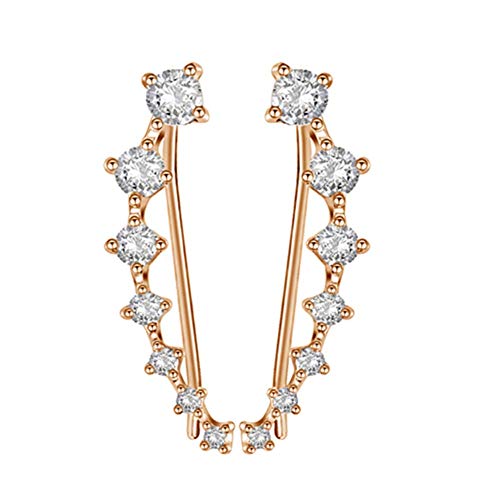 HOMEYU 7 Pendientes de Cristal de circonio cúbico Wrap... - Bijoux & Montres Amazon Espagne à 6.69€