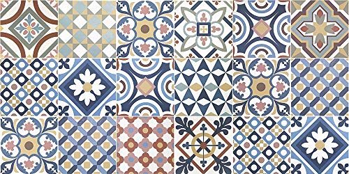 VINILIKO Gimaraes - Tappeto in vinile, multicolore, 50 x... - Animalerie en promo à 24.97€