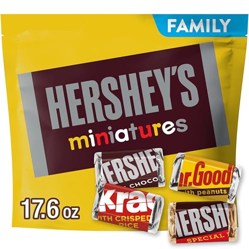 HERSHEY'S Miniaturbeutel, 498 g, Schokolade, 1 Stück... - Épicerie Amazon Allemagne à 28.99€