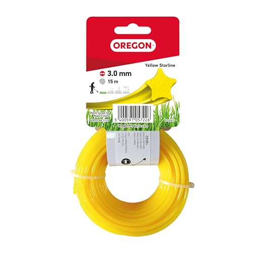 Oregon Filo giallo a forma di stella per decespugliatori e... - Home & Kitchen Amazon Italy à 5.69€