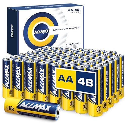 Allmax AA (LR6) Maximum Power Alkaline Double A Batteries... - Sports & Fitness Amazon Royaume-Uni à 12.99€