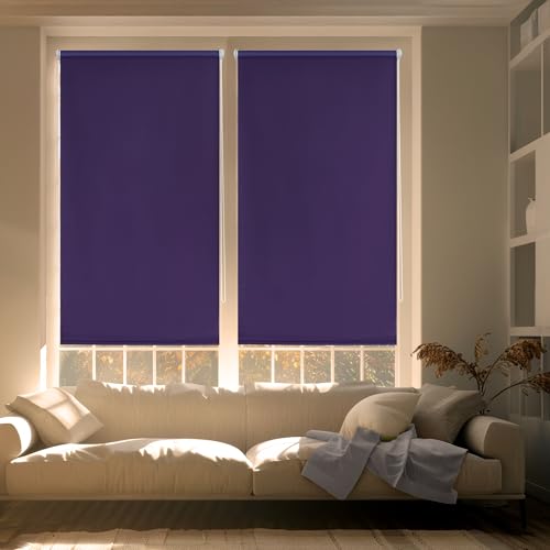 Blindecor Zeus Store Enrouleur Opaque Easyfix - Violette... - Maison & Cuisine Amazon France à 14.04€