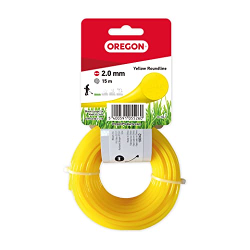 Oregon 69-356-Y Yellow Round Strimmer Line/Wire for Grass... - Beauté & Parfums en promo à 2.48€