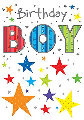 Piccadilly Greetings Geburtstagskarte für Jungen, 17,8 x... - Fournitures Bureau Amazon Allemagne à 0.54€
