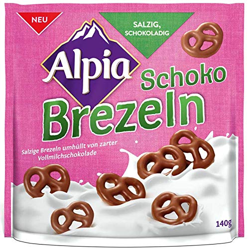 Alpia Schoko Brezeln 140g - Épicerie Amazon Allemagne à 2.12€