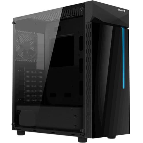 GIGABYTE GB-C200G Midi Tower Gaming Caja con Ventana - High-Tech & Électronique Amazon Espagne à 56.97€