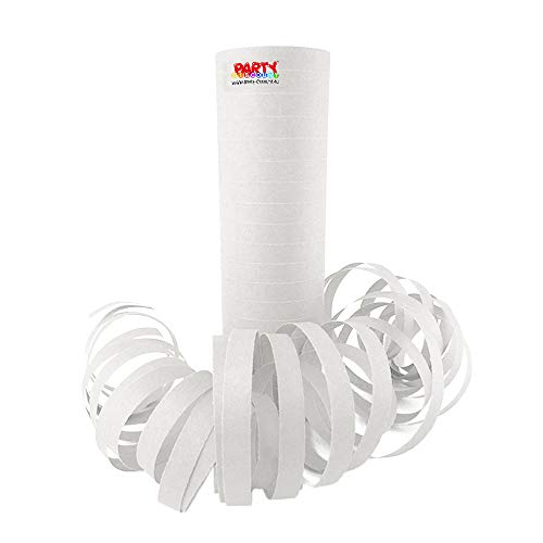 PARTY DISCOUNT Luftschlange Standard, Weiss, 1 Rolle - Jouets & Jeux Amazon Allemagne à 1.49€