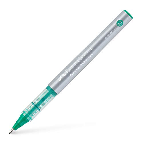 Faber-Castell 348163 ? Ink Roller 0.7 Green. Pack of 12. - Fournitures Bureau Amazon Royaume-Uni à 19.11€