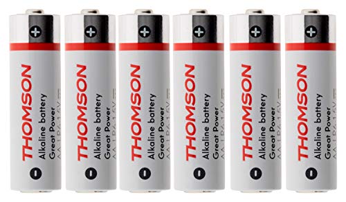 Thomson - Pacco 6 batterie alcaline LR06 AA 1,5V - Sports & Fitness Amazon Italy à 3.56€