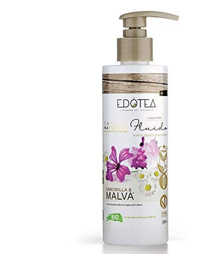 Edotea Sapone Naturale Fluido Camomilla e Malva 300 ml - Beauté & Parfums Amazon Italie à 3.28€