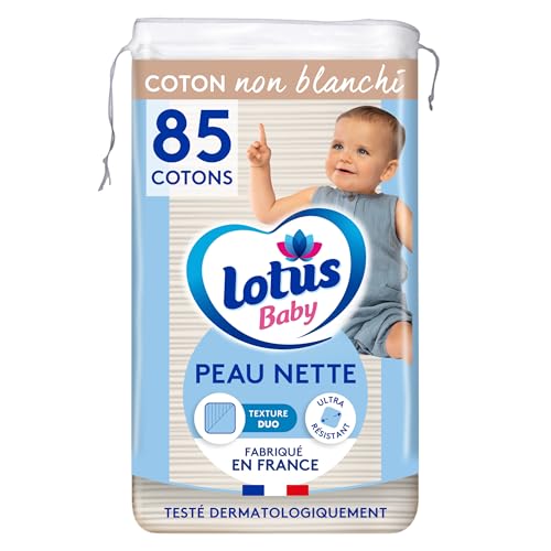 Lotus Baby Pure Natural - Discos de algodón para bebé (85... - Bricolage & Outils Amazon Espagne à 6.88€