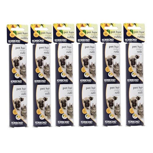 Korbond Lot de 12 recharges de Rouleau Anti-Peluches pour... - Beauté & Parfums en promo à 15.25€