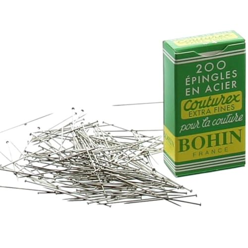 Bohin COUTUREX Pin Extra F 200p EC4 N°4, Uno, One - Loisirs Créatifs Amazon Italie à 2.59€