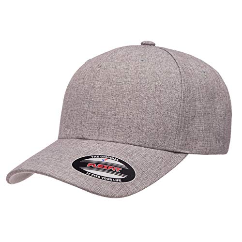 Flexfit Gorra Heatherlight para Hombre - Gris - L/XL - Bon plan à 19.21€