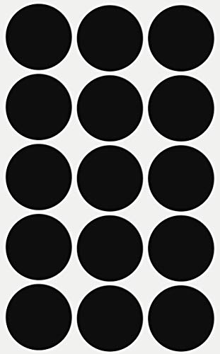 Klebepunkte Schwarz 30 mm Aufkleber – 3 cm Sticker 75 Stück... - Fournitures Bureau Amazon Allemagne à 8.50€