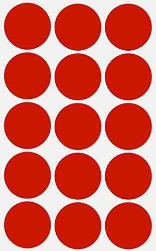 Etiketten Rot 30 mm Klebepunkte – 3 cm Sticker 75 Stück von... - Fournitures Bureau Amazon Allemagne à 6.99€
