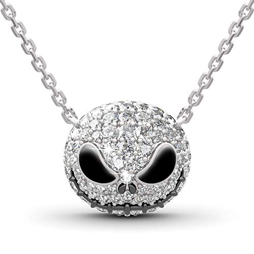 Jeulia Collar de plata de ley 925 con colgante de calavera... - Jouets & Jeux Amazon Espagne à 31.00€