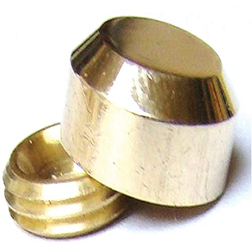 Cache vis plat - Décor : Poli - Diamètre : 20 mm - ITAR - Bricolage & Outils Amazon France à 1.81€