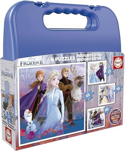 Educa - Kinderpuzzle Die Eiskönigin 2 | Puzzlekoffer... - Jouets & Jeux Amazon Allemagne à 7.19€