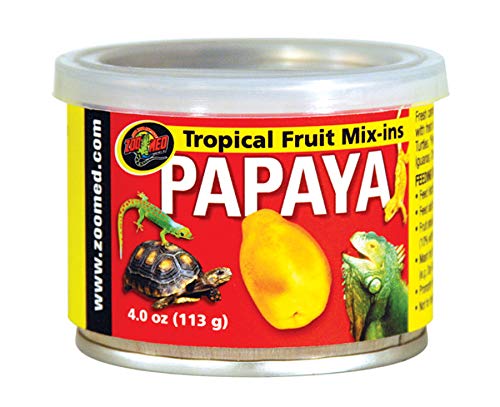 Zoo Med Tropical Fruit Mix-ins Papaya Reptile Food... - Animalerie Amazon France à 27.79€
