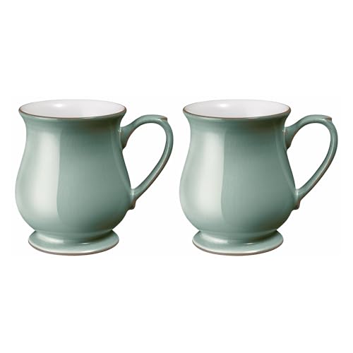 Denby - Regency Green Craftmans Coffee Mug Set of 2 - 340ml... - High-Tech & Électronique Amazon Royaume-Uni à 44.00€