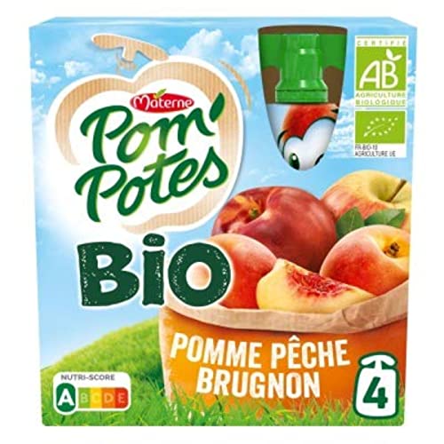 Materne Spécialité de fruits pomme/pêche/brugnon, sans... - Épicerie Amazon France à 3.45€