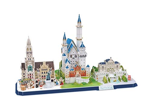 Revell- Bavarian Skyline, 178 Parts 3D Puzzle, (00143) - Toys & Games Amazon Italy à 24.68€