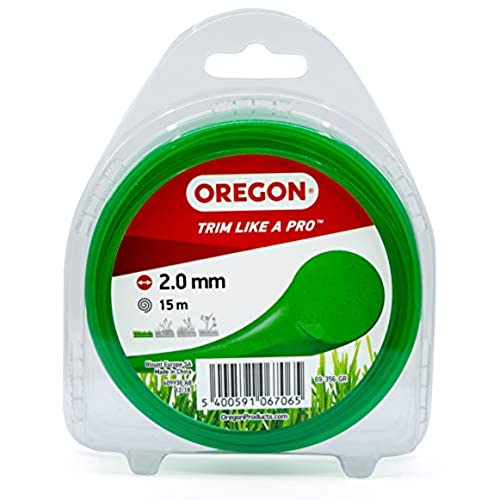 Oregon Runder Mähfaden 2 mm, Grün, Für Gras, Unkraut, Rasen... - Jardin & Extérieur Amazon Allemagne à 2.66€