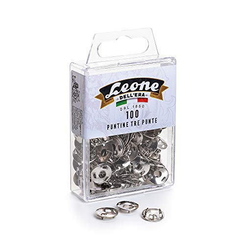 Lot de 100 punaises à dessin à trois pointes Leone Dell'Era... - Jardin & Extérieur en promo à 5.59€