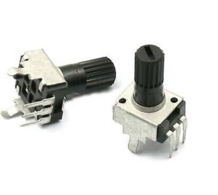 POTENZIOMETRO VERTICALE RV09 12.5mm 5K 10K 50K 100K 3 pin... - Maison & Cuisine Amazon Italie à 1.80€