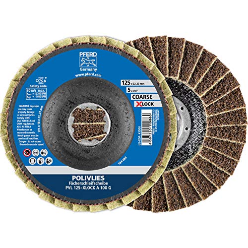 PFERD Pollifleece flap washer, pack of 5, 125 mm, A100... - Home & Kitchen Amazon UK à 23.41€