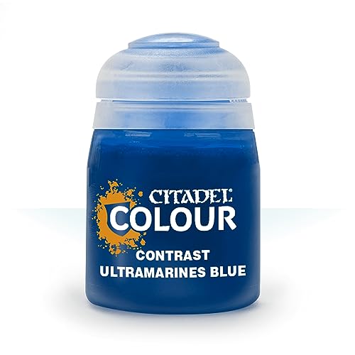 Citadel Pot de Peinture - Contrast Ultramarines Blue (18ml) - Jouets & Jeux Amazon France à 9.04€