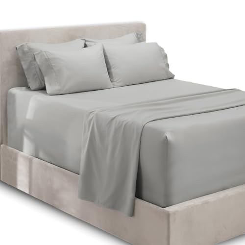 Hearth & Harbor Parure de lit 6 pièces – Drap-Housse Extra... - Maison & Cuisine en promo à 20.52€