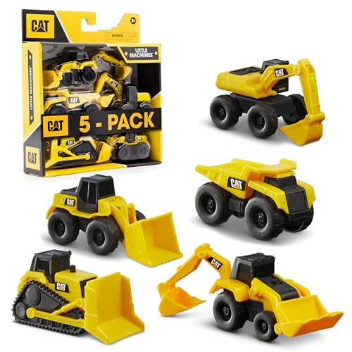 CatToysOfficial, 5 Mezzi da Cantiere CAT Little Machines... - Vente Flash Amazon -61%