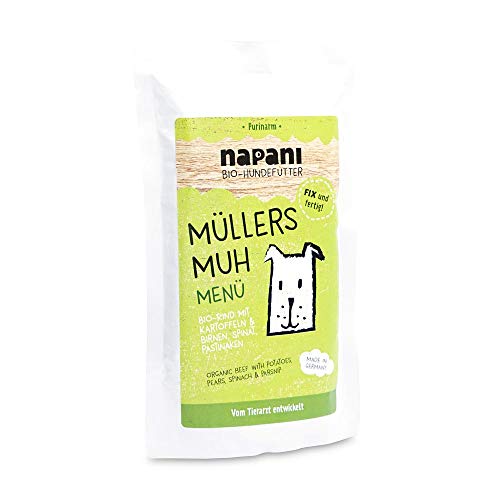 napani - Premium Hundefutter nass, Bio Nassfutter für... - Maison & Cuisine Amazon Allemagne à 2.20€