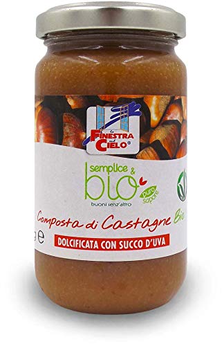 Semplice&bio, Composta di castagne bio, 220g - Épicerie Amazon Italie à 2.39€