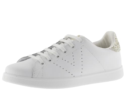 victoria Zapatillas Tenis Piel & Trasera Glitter & Logotipo... - Maison & Cuisine en promo à 35.00€