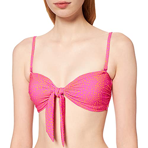 Seafolly Mujer Safari Spot Twist Tie Front Bandeau Parte de... - Garden & Outdoor Amazon Spain à 8.88€