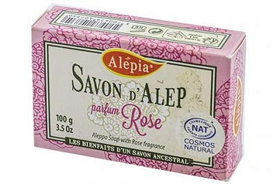 Alepia Savon d'Alep Prestige Profumato a Rosa - Beauté & Parfums Amazon Italie à 8.31€