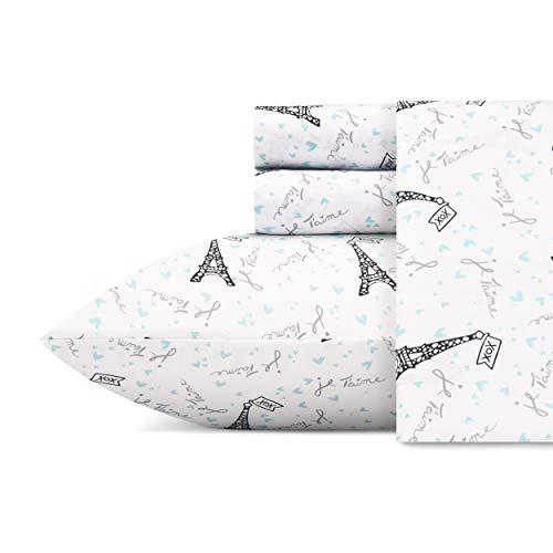 Betsey Johnson Sheet Set, Polyester, Je Taime, King - Maison & Cuisine Amazon Royaume-Uni à 8.33€