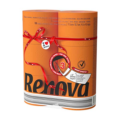 Renova Papier Toilette Orange Red Label Maxi 6 Rouleaux - Auto & Moto Amazon France à 20.39€