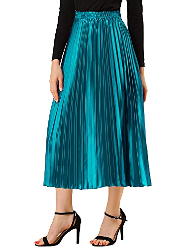 Allegra K Disfraz de Navidad Falda Midi Plisada De Acordeón... - Amazon Espagne à 15.22€